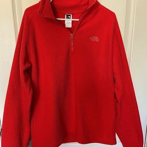 The north face quarter zip fleece